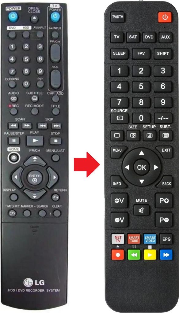 Fernbedienung passend für LG AKB31199302