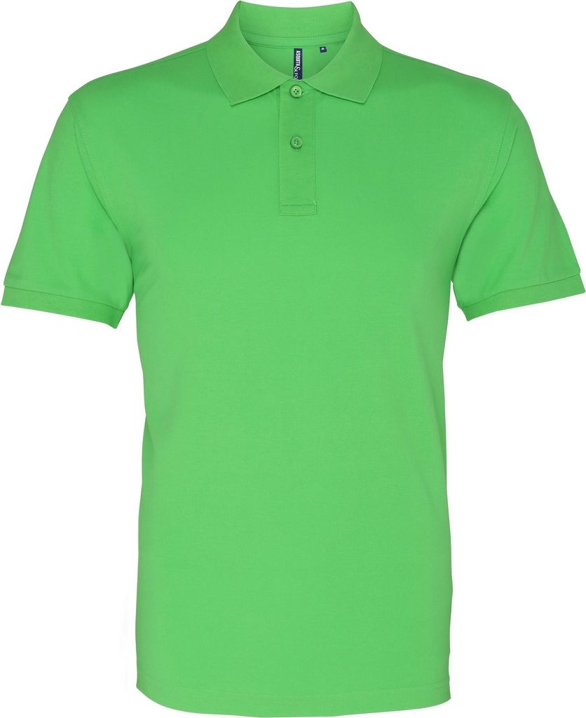 Asquith & Fox Herren Polo-Shirt, Kurzarm RW3471 (2XL) (Limette)