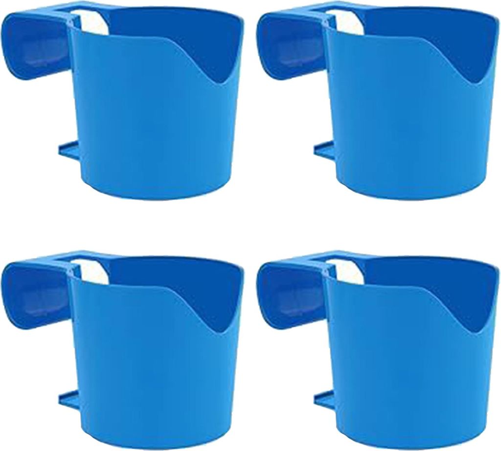 1/2/3/4/5 Stück Getränkehalter am Pool, leicht, robust, flexible Griffe, Kunststoff-Getränkehalter für Schwimmbäder für oberirdische Pools