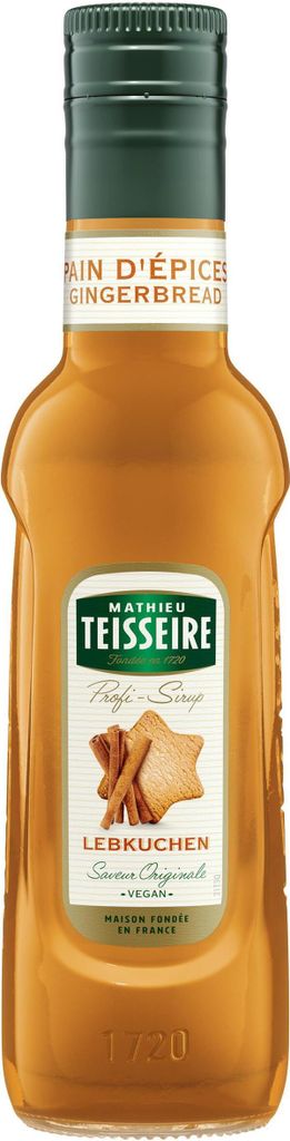 Mathieu Teisseire Getränke-Sirup Lebkuchen 0,25L (1er Pack) Produktbild 
