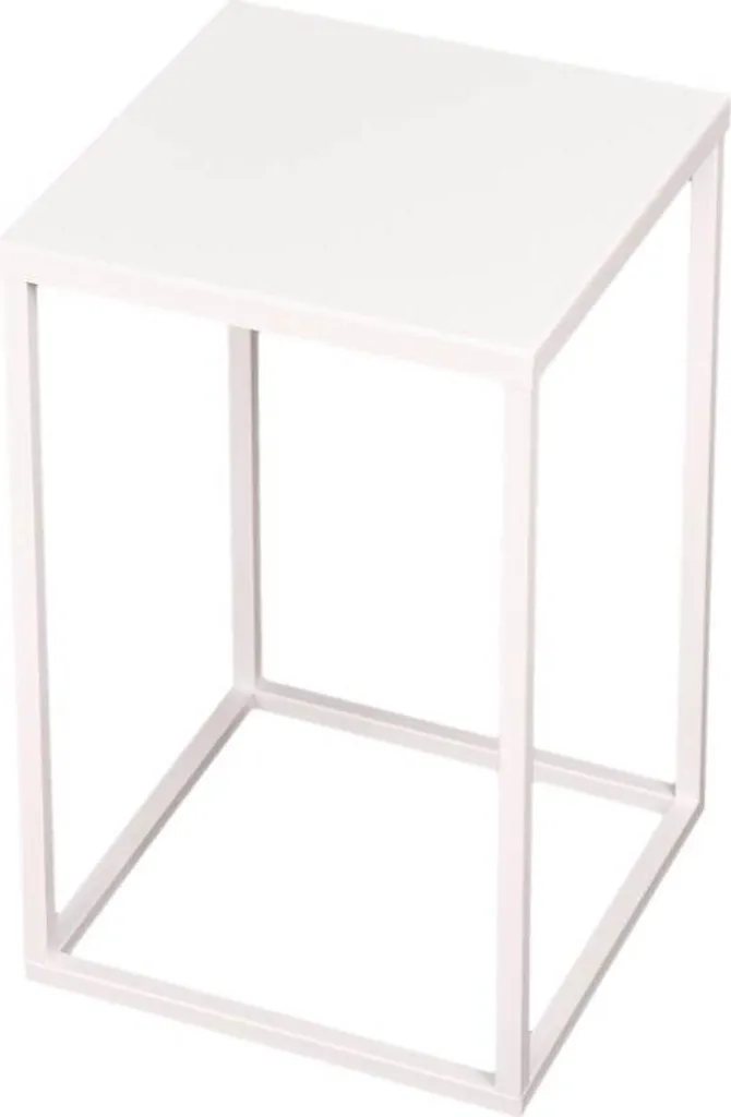 Étagère Porte-Fleur en Métal Robuste Style Loft pour Petite Surface Or