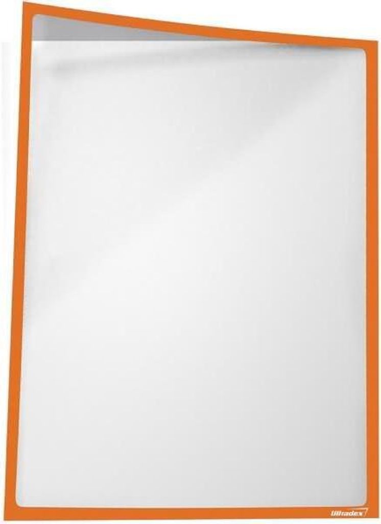 Infotasche magnetisch für DIN A3 435x312mm hoch/quer VE=5 Stück pastell
