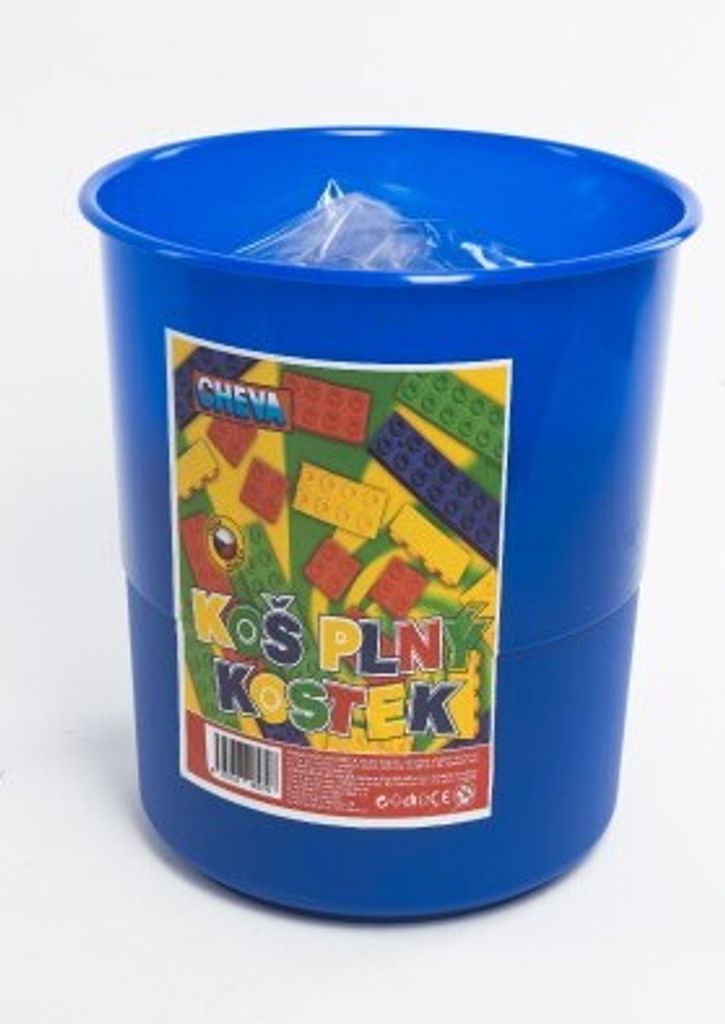 Stavebnice Cheva Basket Full Dice plastic 2 kg v plastovej Obrázok produktu 8