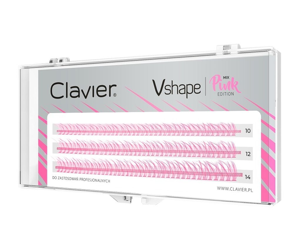 Vshape Colour Edition kępki rzęs Pink Mix