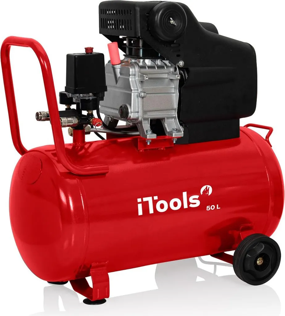 Compresseur d'air de garage 50L ITOOLS - Outils pneumatiques et peinture