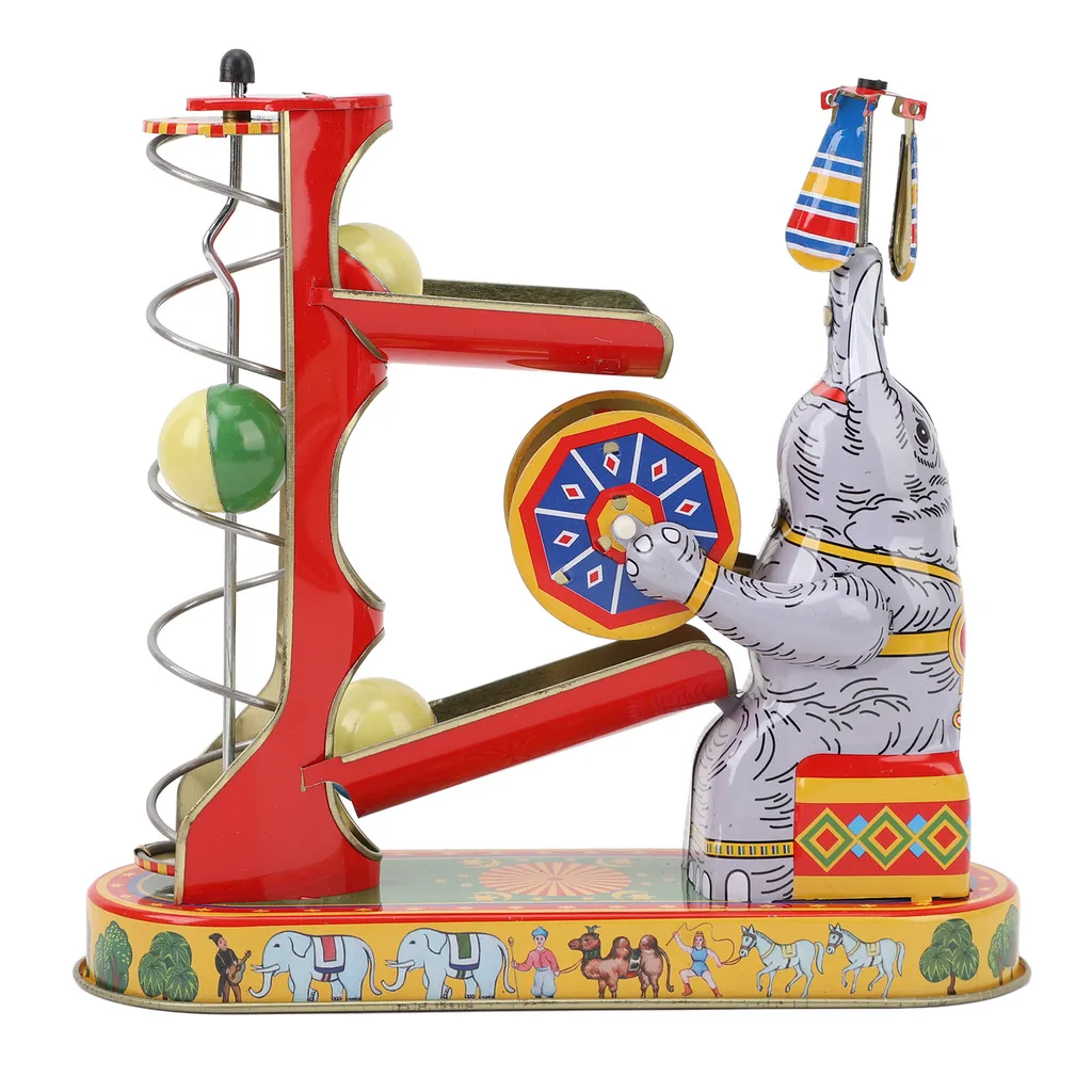 Décoration Bureau Vintage Éléphant Métal pour Stopper le Stress au Travail