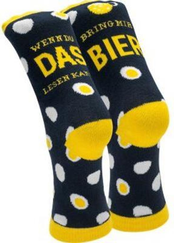 Sheepworld Herren Socken mit Zauber-Motiv und einem passenden, aufgedruckten Spruch