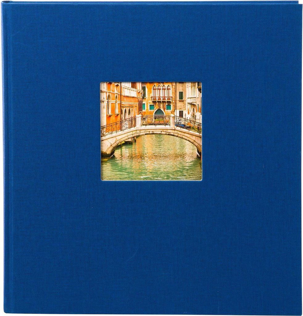 Goldbuch Fotoalbum Bella Vista Blau 30x31 cm