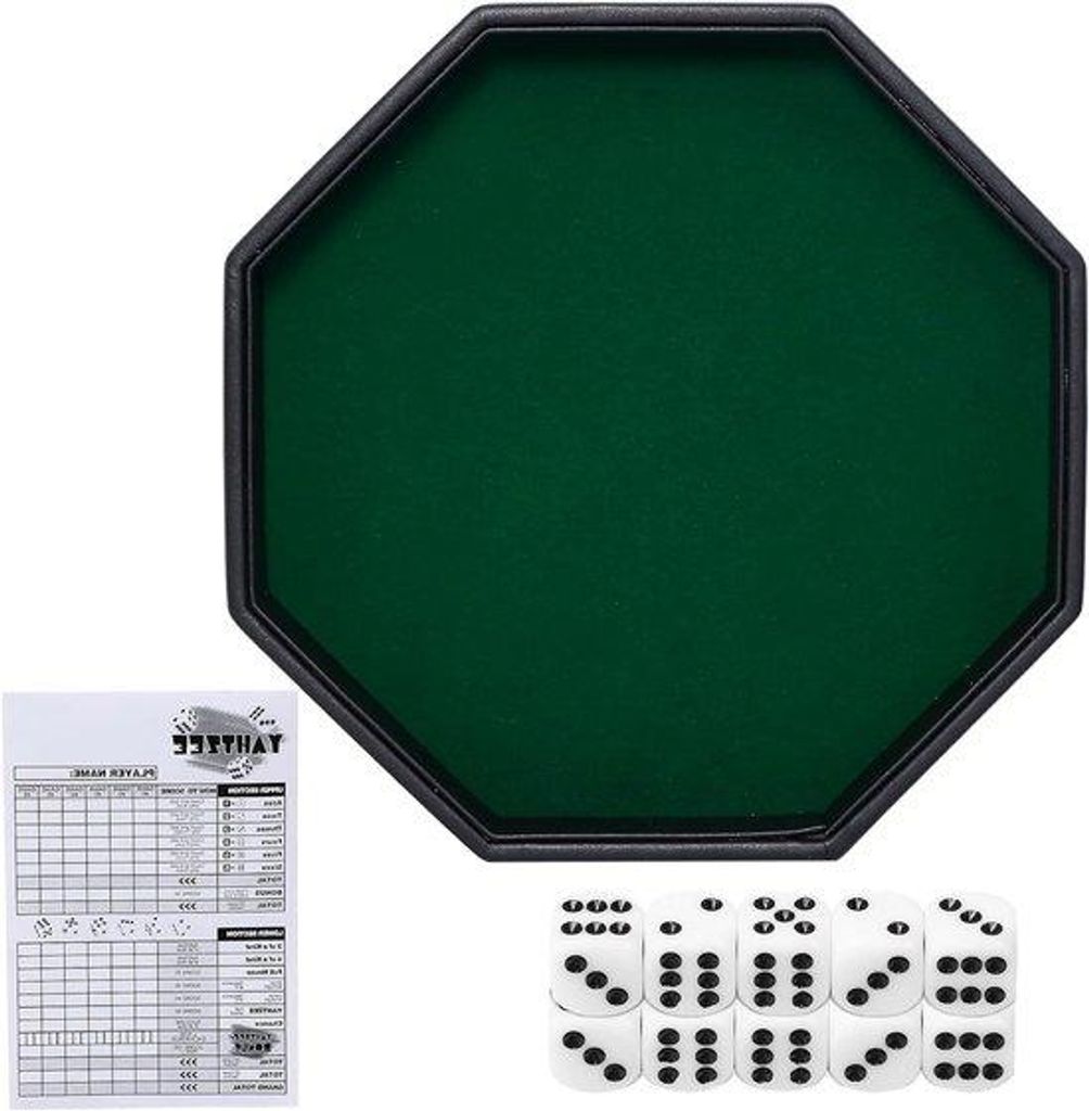 Rolling Spielbrett Set mit weichem Flauschinnenfach - 11.5 x 11.5 x 1.57 Zoll