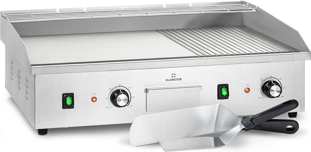 Barbecue électrique - Klarstein grillmeile 4400 - 2x2200w Image du produit 