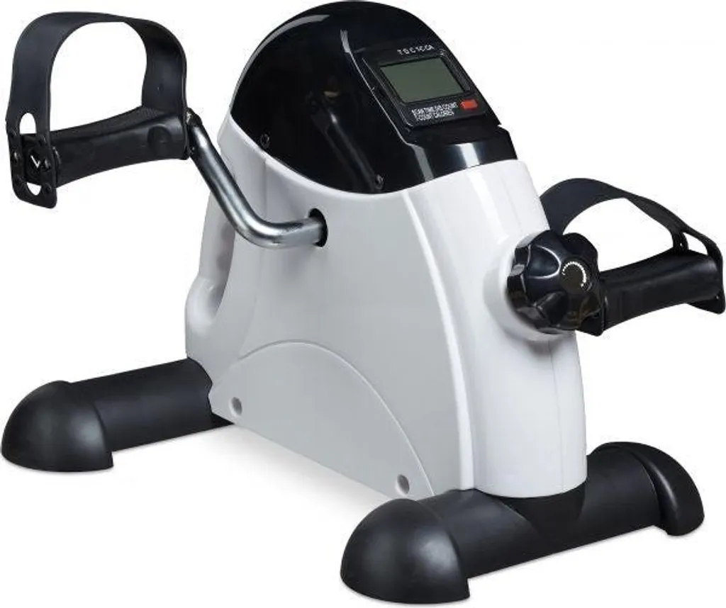 Pédalier d'appartement mini vélo d'exercice fitness à domicile compact