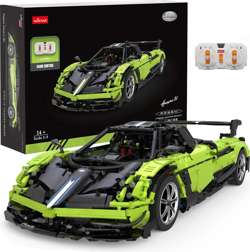 Voiture Pagani Huayra RC Rastar - Set de Construction de 2896 Pièces