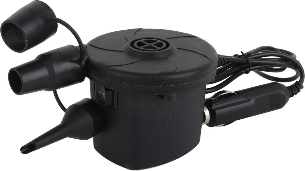 Elektrische Luftpumpe DC12V Home Aufblasen Deflate Pumpen Inflator Elektropumpe Für Matratze Bett Spielzeug mit 3 Düsen