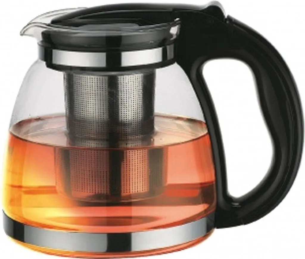 Teiera in Vetro ORAVA 1,5 L con Filtro in Acciaio | Teiere per Tisane