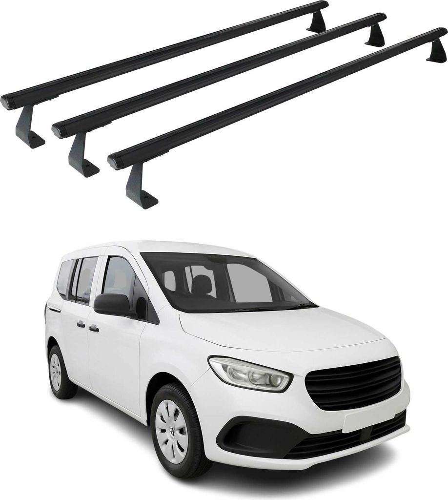 Barres de toit transversales pour Mercedes Citan 2021-2025 Image du produit 