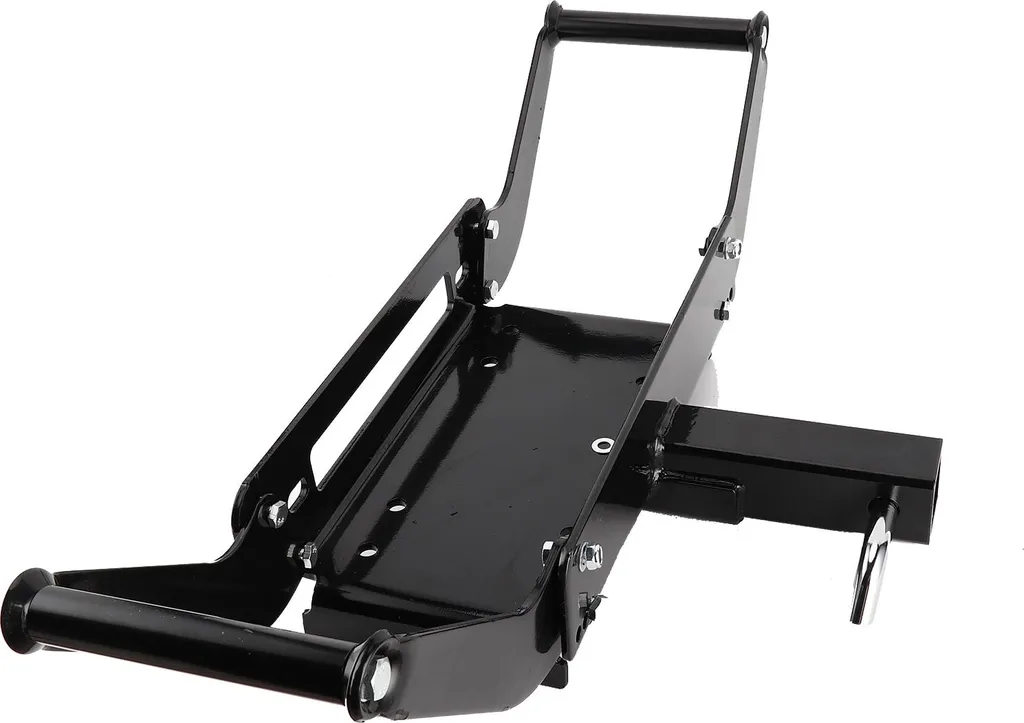 Plaque de Treuil 13500 lbs Universelle en Acier avec Fixation Multi-trous