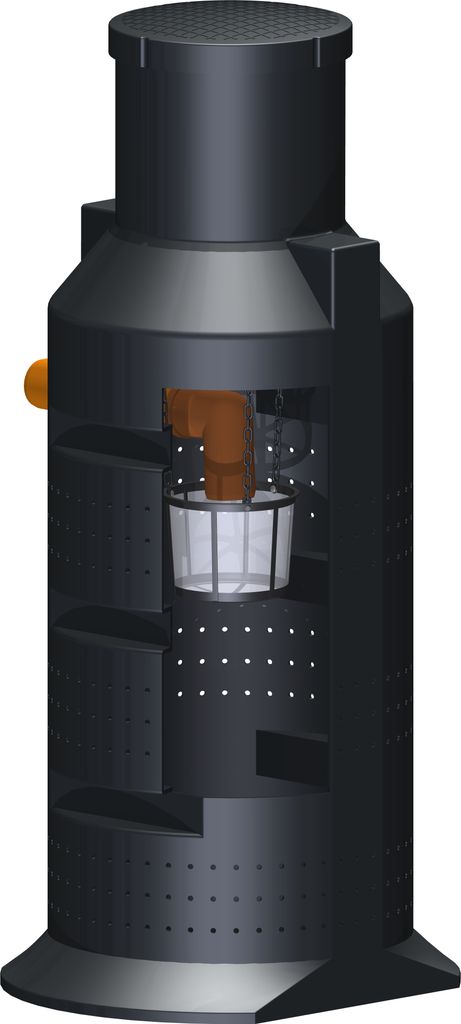 GreenLife Sickerschacht 900 Liter aus hochwertigem Produktbild 