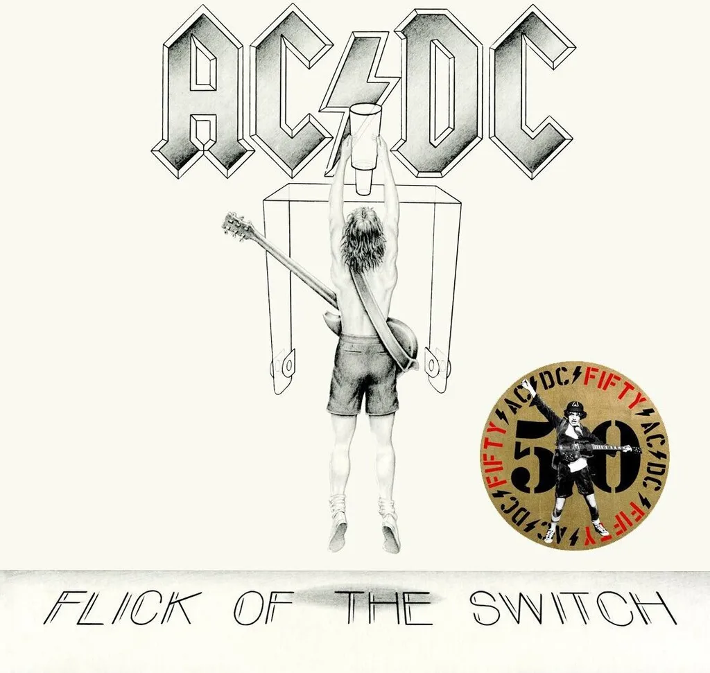 Vinyle AC/DC Flick Of The Switch Édition Anniversaire Or 180g LP