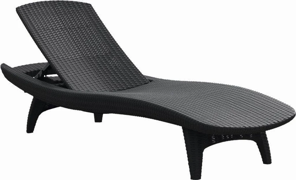 Transat de jardin Keter PACIFIC Graphite idéal pour bord de piscine