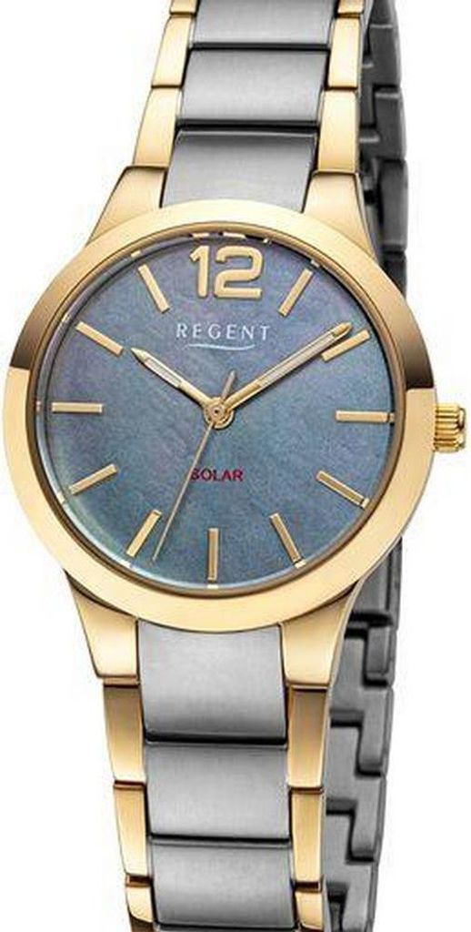Regent - F-1535 - Armbanduhr - Titanuhr - Solaruhr - Damen