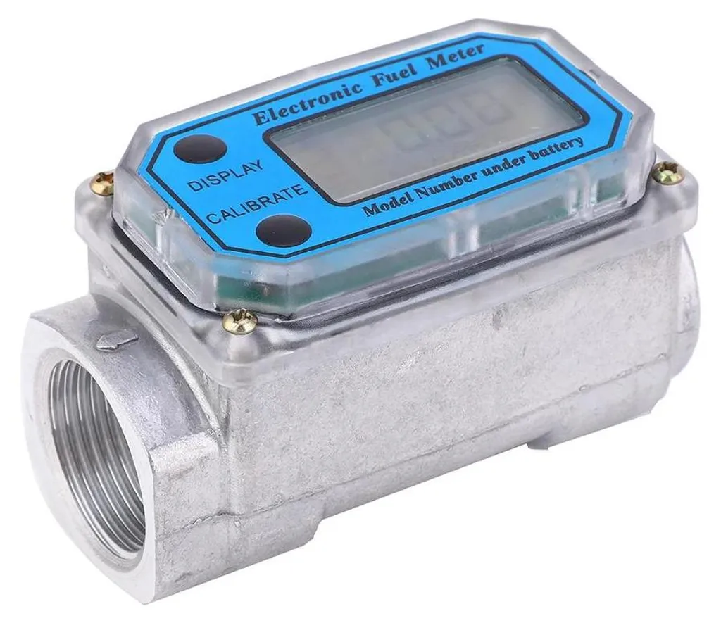 Compteur de débit digital à turbine pour contrôle précis des fluides