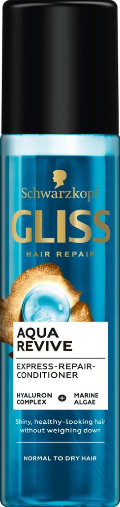 Schwarzkopf Gliss Hair Repair Express Splung Aqua Revive 200ml