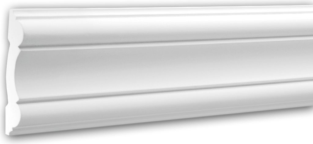 PROFHOME 151317 Wand- und Friesleiste Stuckleiste Zierleiste Wandleiste 2 m