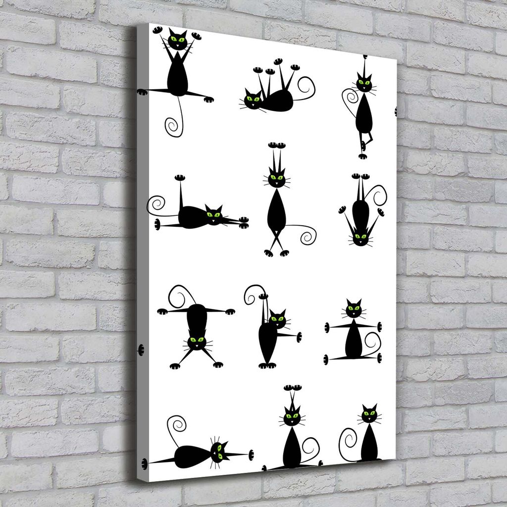 Tulup Leinwandbild - 70x100cm - Wandkunst - Drucke auf Leinwand - Leinwanddruck - Wohnzimmer Wanddekoration XXL - Wohnung Deko Kunstdrucke - Tier...