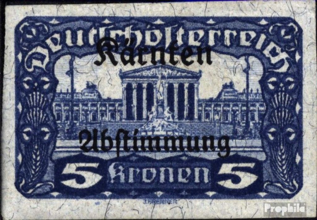 Briefmarken Österreich 1920 Mi 336 postfrisch Kärnten