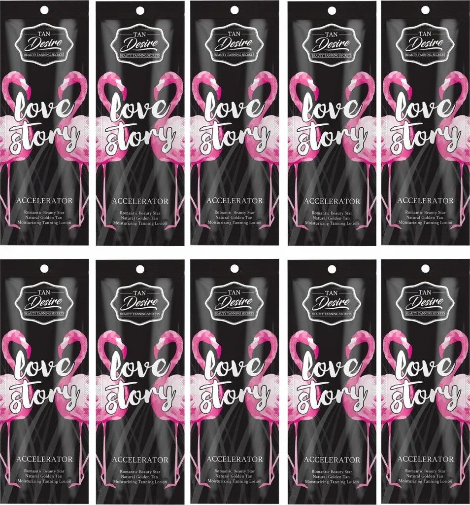 Tan Desire Love Story Set 10x15ml - Acceleratore Abbronzatura Deluxe