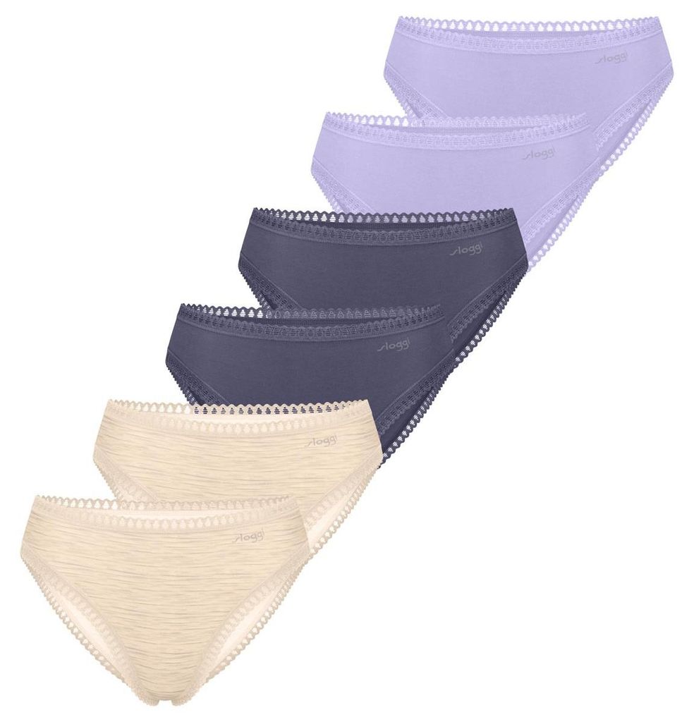 sloggi 6er Pack GO Crush Slip Komfortabel und atmungsaktiv, Produktbild 