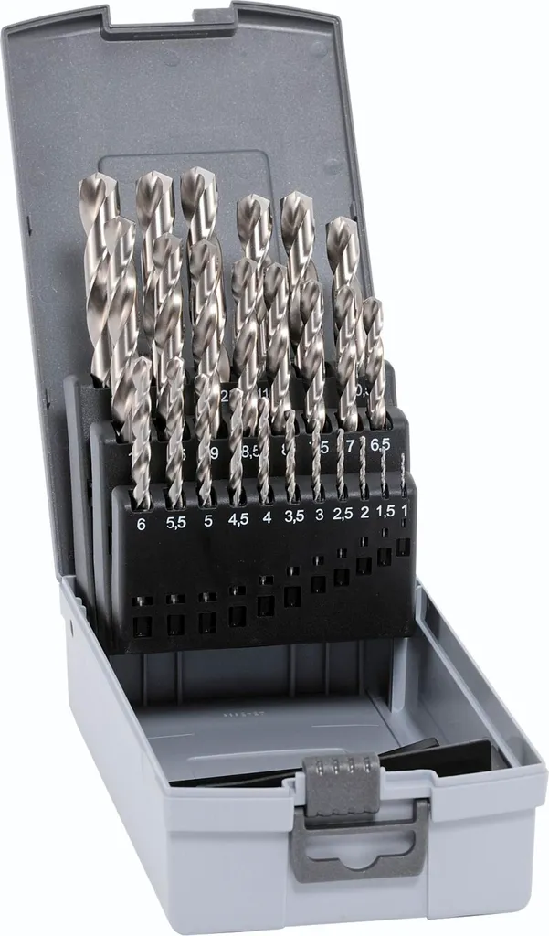 Percer l'inox facilement avec la cassette Alpen HSS Cobalt KP 25 en PVC