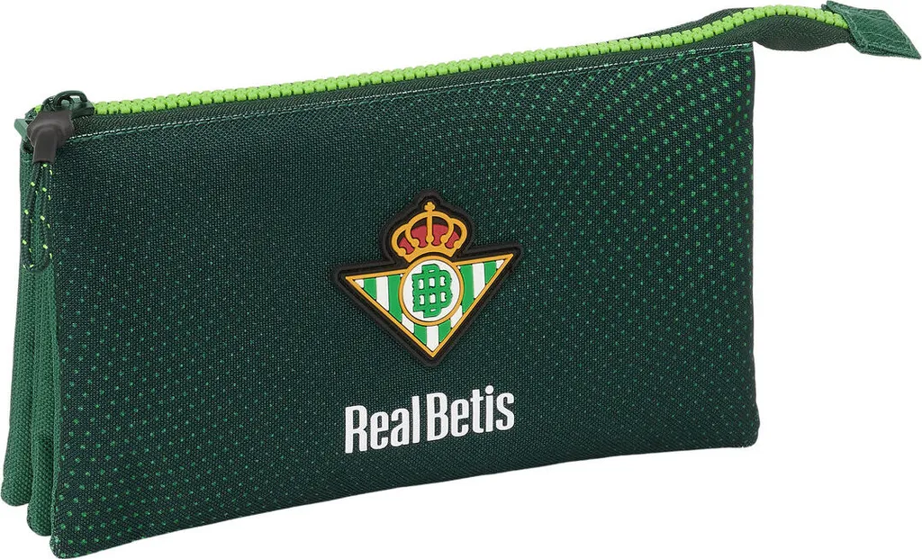 Astuccio Scuola Triplo Real Betis 22x12x3 cm - Organizzazione Top