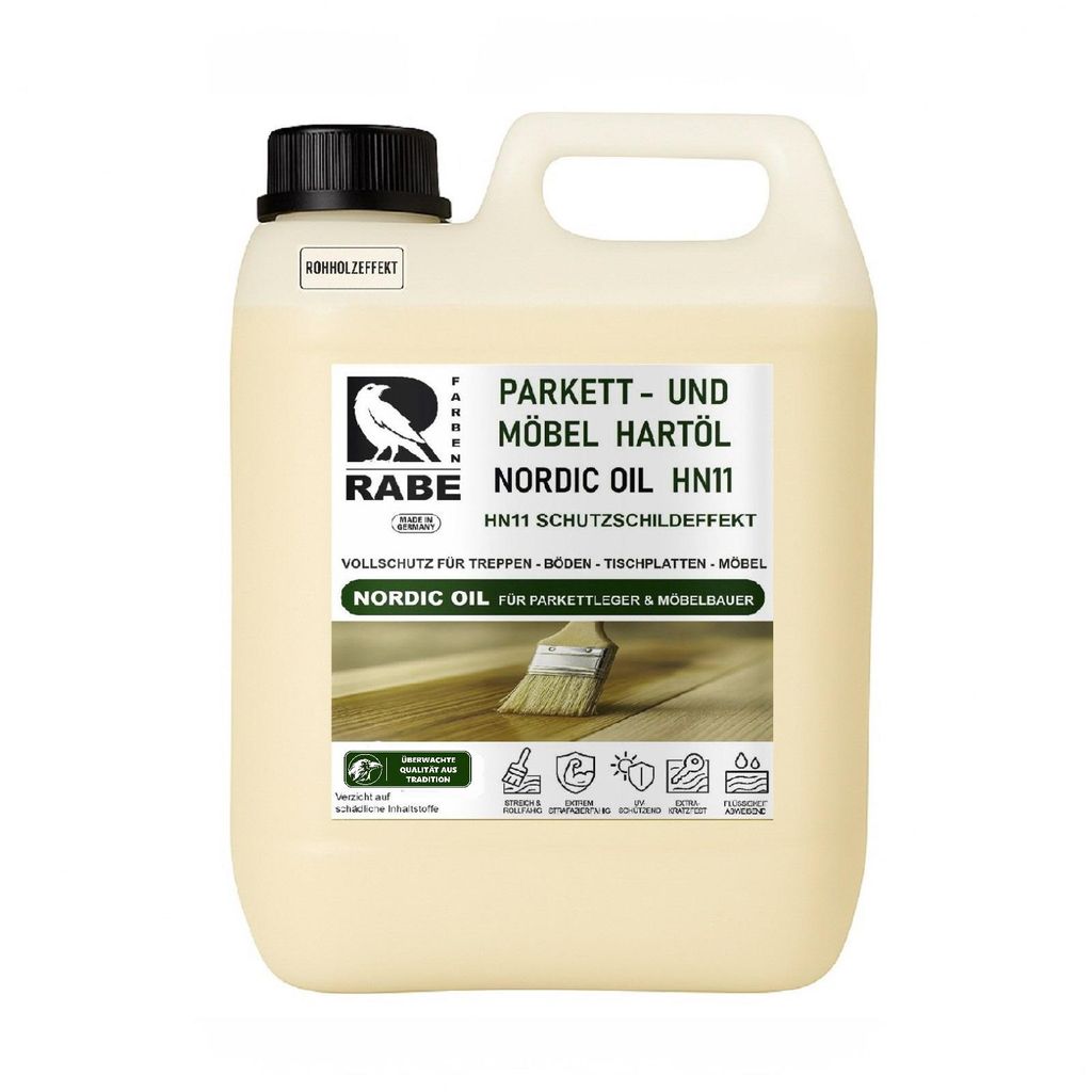 RABE 5Liter. Naturholz Effekt Holzöl Parkettöl Möbelöl KEIN Produktbild 