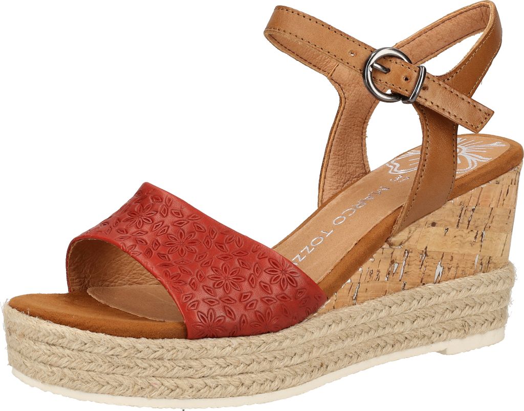 Marco Tozzi Sandalen Sandalen Nappaleder