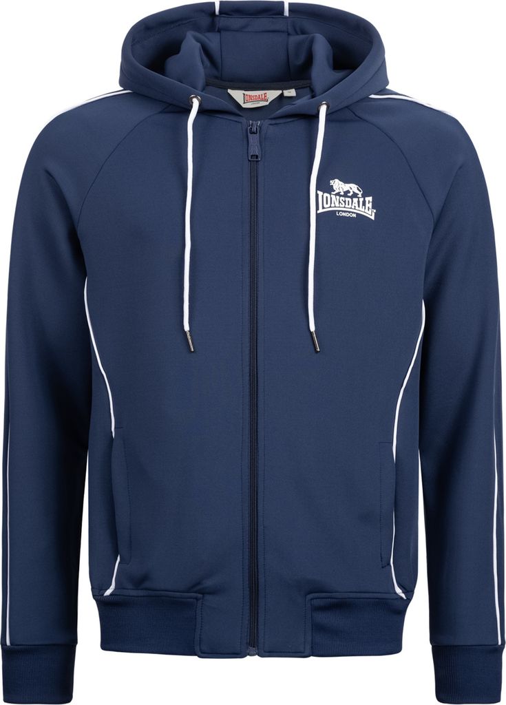 Lonsdale Achavanich Reißverschlusspullover Blau M Herren Produktbild 
