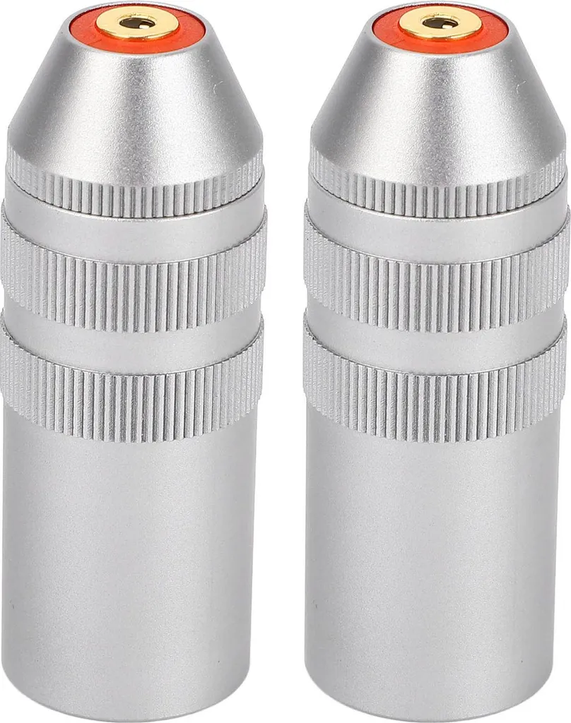 Adaptateur XLR 4 pôles mâle vers 2,5 mm femelle symétrique - Lot de 2