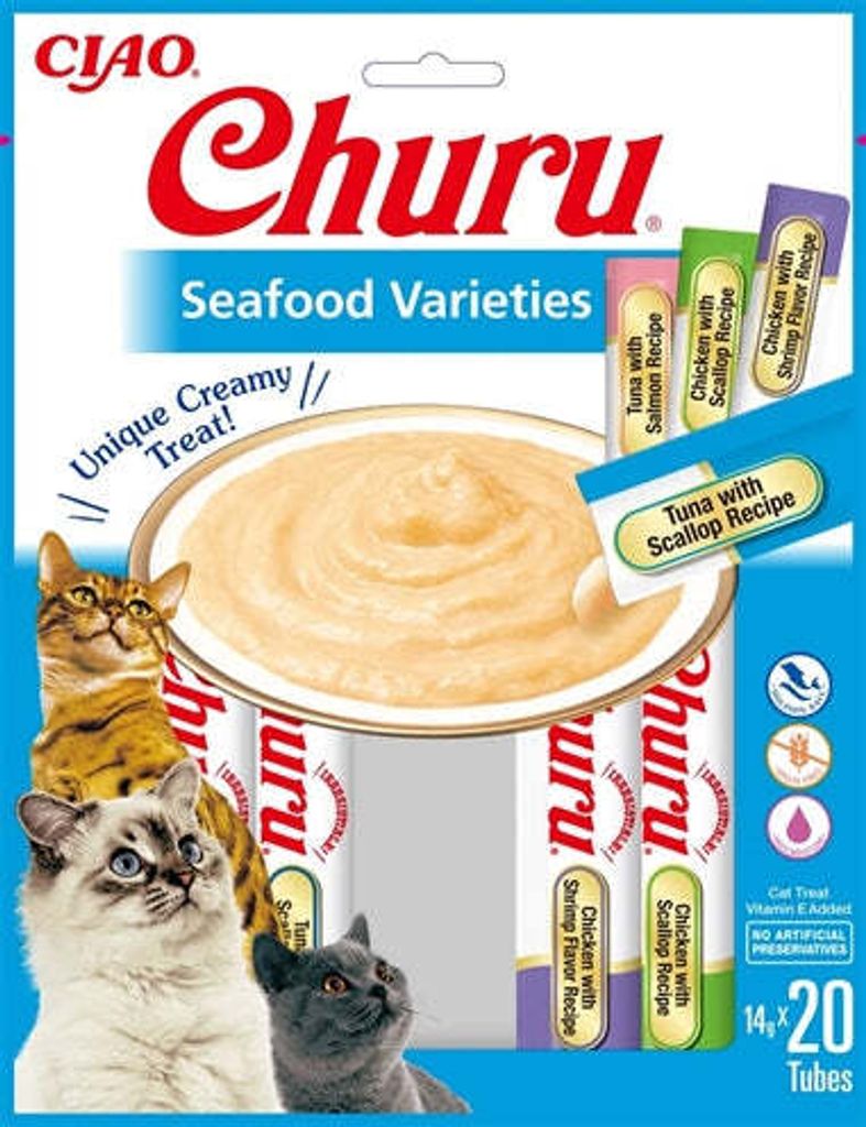 Inaba Churu Fisch Snack für Katzen