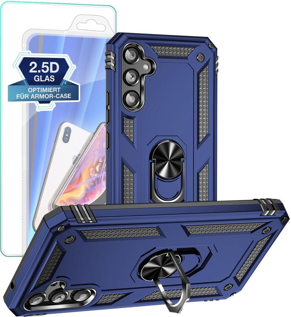 Armor Outdoor Hülle für Samsung Galaxy A34 5G mit 9H Produktbild 
