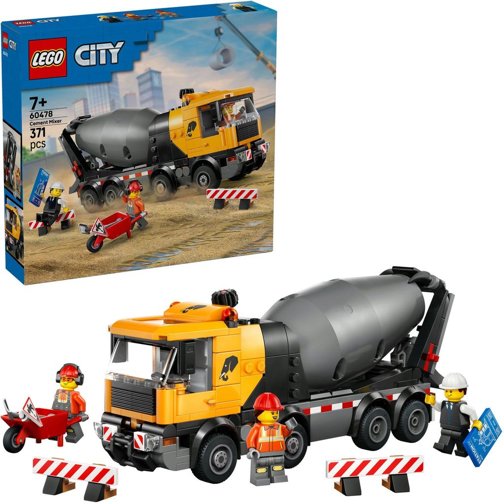 LEGO City Autocarro Betoniera 60478 Immagine del prodotto 