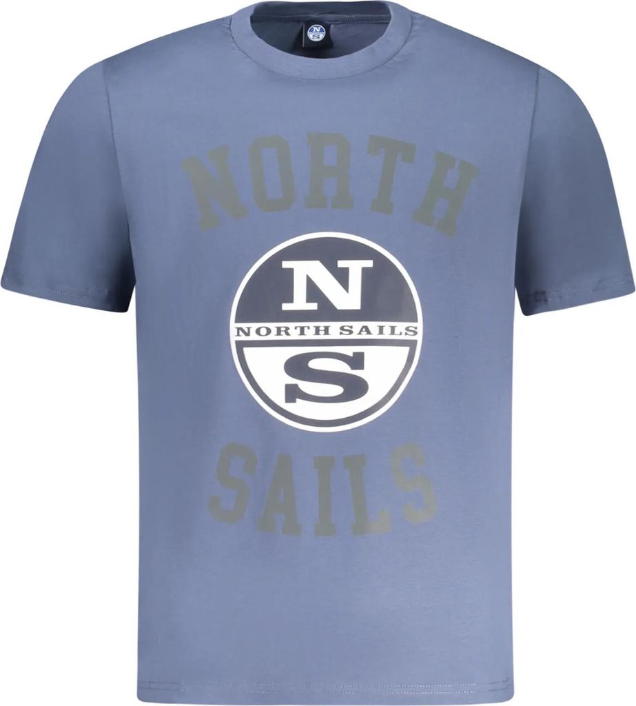 North Sails Herren KURZARM-T-SHIRT Blau 996021000_BL0772 : Größe - XL Größe: XL