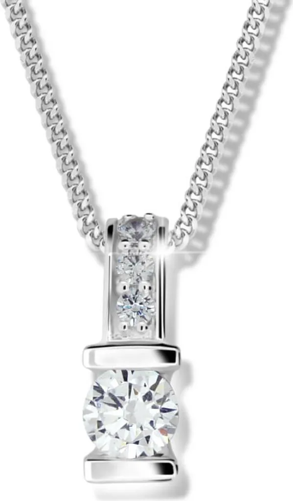 Collier femme argent M41094 : un bijou hypoallergénique qui ne noircit pas