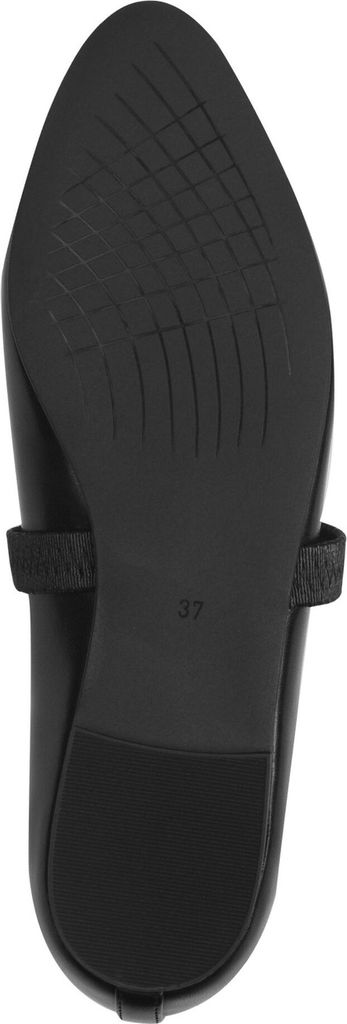 MARCO TOZZI Damen Ballerina Riemchenballerina mandelförmige Spitze 2-22119-44, Größe:40 EU, Farbe:Schwarz