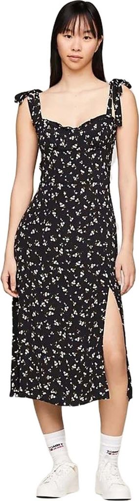 Tommy Hilfiger - Kleid - DW0DW17949--0GR-GXS - Damen - XS