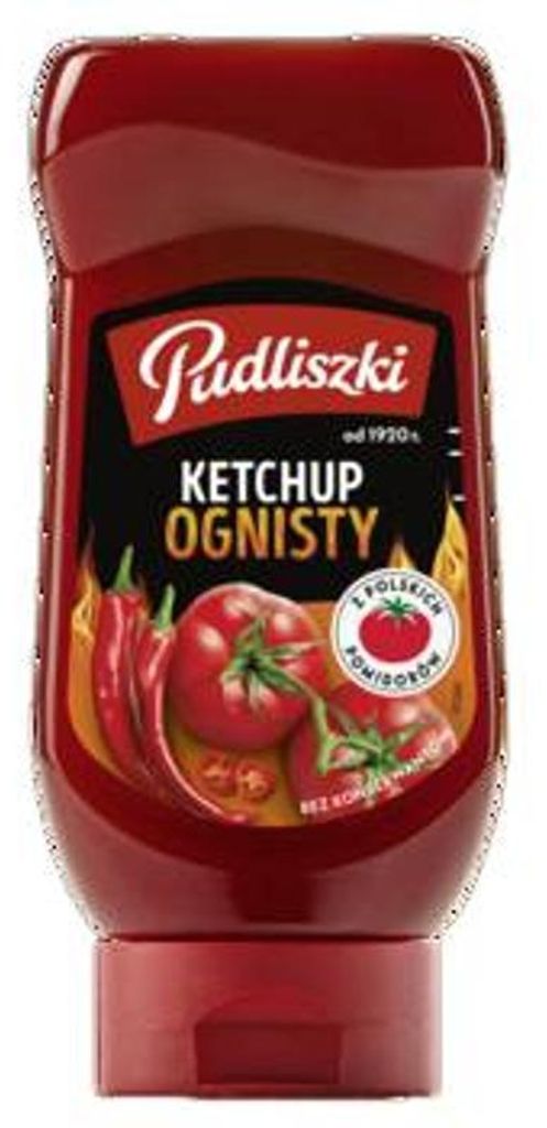 Pudliszki Feuer-Ketchup 480 g Produktbild 