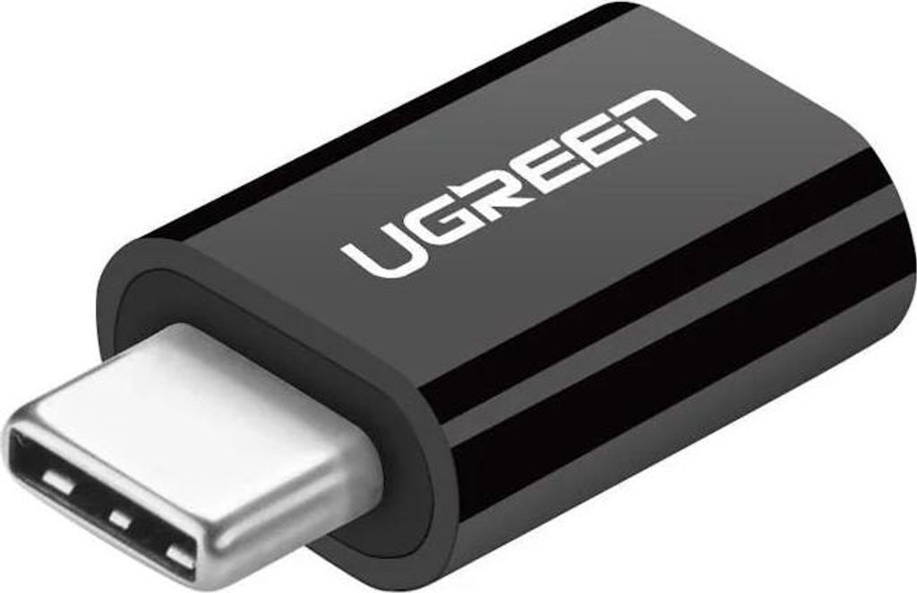 Ugreen US157, Micro USB, USB-C, Czarny Zdjęcie produktu 