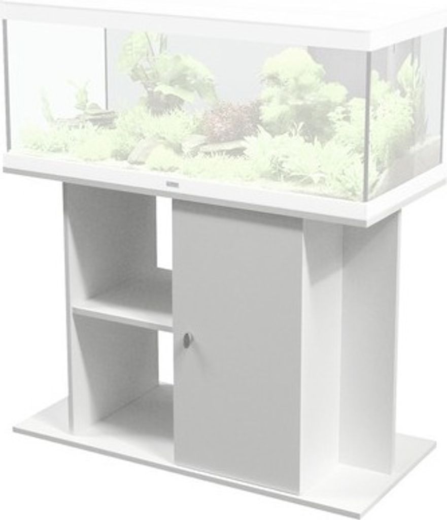 Aquarium Unterschrank aquatlantis Style 100x40x70 cm weiß Produktbild 