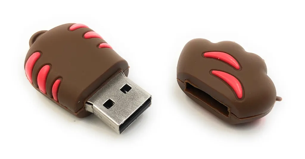 Memoria USB Cavallo 16GB Onwomania - Simpatica Penna USB Marrone 2.0 - 3