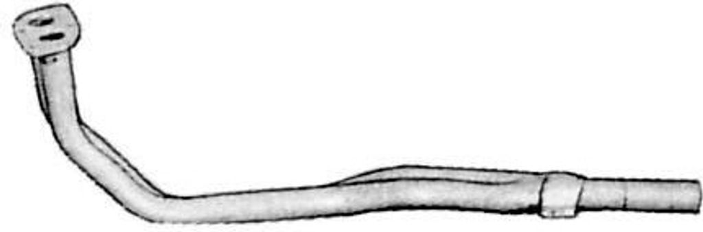VEGAZ Abgasrohr Auspuffrohr für FIAT 127 Schrägheck (127) Vorne FTR-102