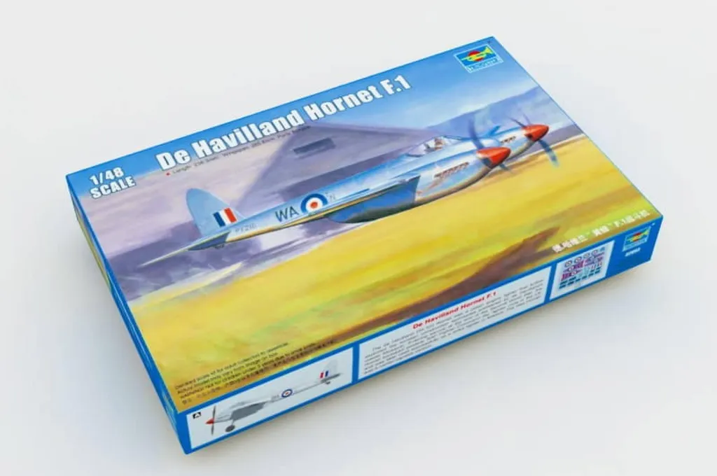 Modélisme Avion Royal Air Force Hornet F.1 1/48 Kit Trumpeter 02893